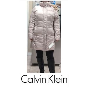 NWT Calvin Klein weatherproof winter coat hood